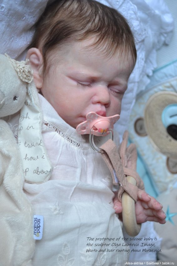 Силиконовая девочка Катарина.Прототип, скульптор Ольга Лаптева, рутинг волос и фото Анны Морозовой