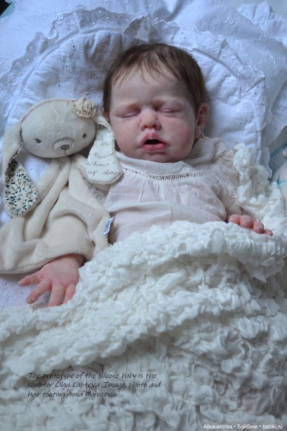 Силиконовая девочка Катарина.Прототип, скульптор Ольга Лаптева, рутинг волос и фото Анны Морозовой (фото 9)