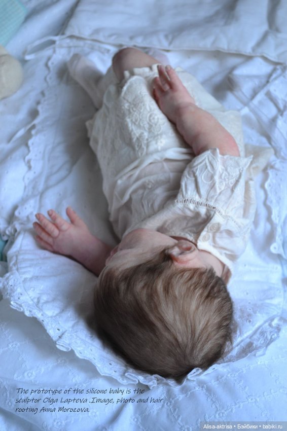 Силиконовая девочка Катарина.Прототип, скульптор Ольга Лаптева, рутинг волос и фото Анны Морозовой