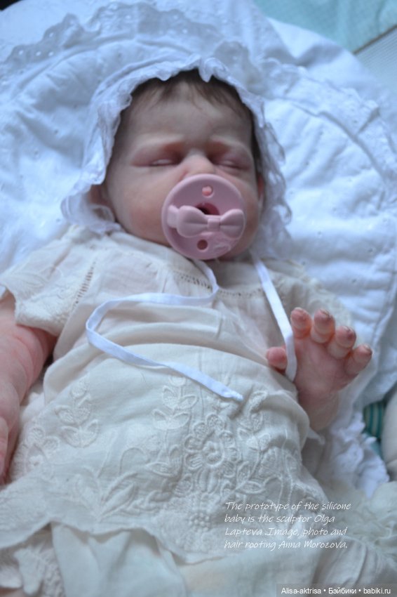 Силиконовая девочка Катарина.Прототип, скульптор Ольга Лаптева, рутинг волос и фото Анны Морозовой