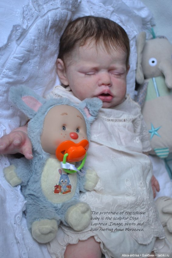 Силиконовая девочка Катарина.Прототип, скульптор Ольга Лаптева, рутинг волос и фото Анны Морозовой (фото 7)