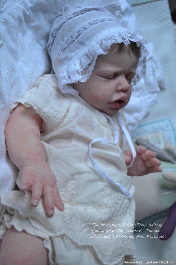 Силиконовая девочка Катарина.Прототип, скульптор Ольга Лаптева, рутинг волос и фото Анны Морозовой