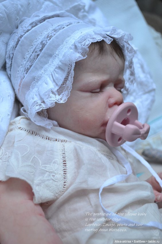 Силиконовая девочка Катарина.Прототип, скульптор Ольга Лаптева, рутинг волос и фото Анны Морозовой
