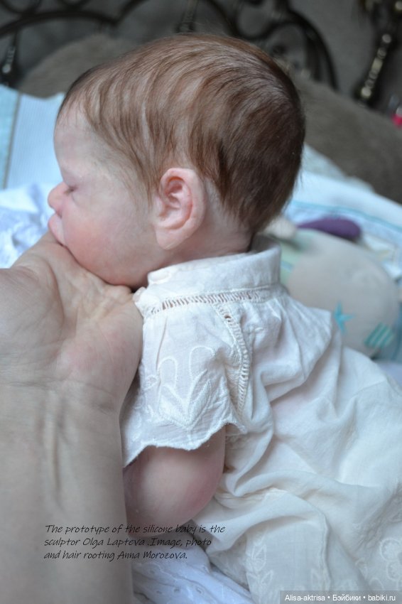 Силиконовая девочка Катарина.Прототип, скульптор Ольга Лаптева, рутинг волос и фото Анны Морозовой