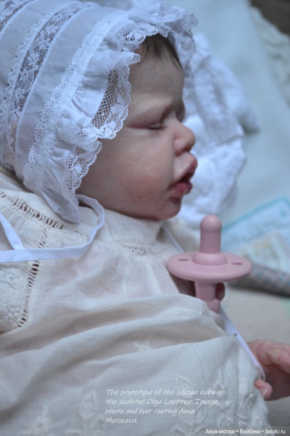 Силиконовая девочка Катарина.Прототип, скульптор Ольга Лаптева, рутинг волос и фото Анны Морозовой