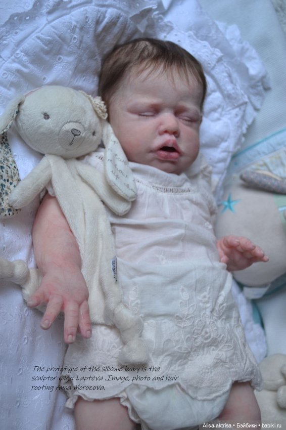 Силиконовая девочка Катарина.Прототип, скульптор Ольга Лаптева, рутинг волос и фото Анны Морозовой