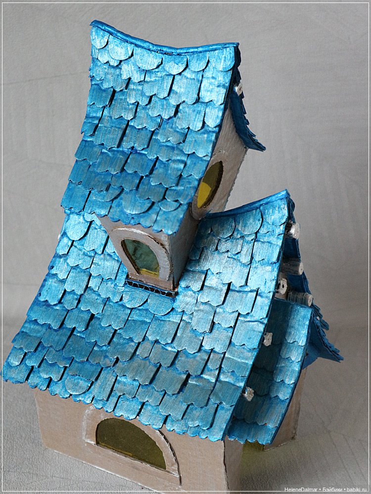 Домик для феечек - из того, что под руку попало (фото 9)