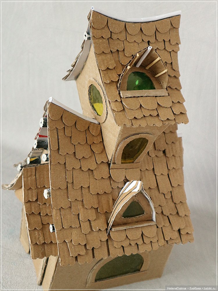 Домик для феечек - из того, что под руку попало (фото 4)