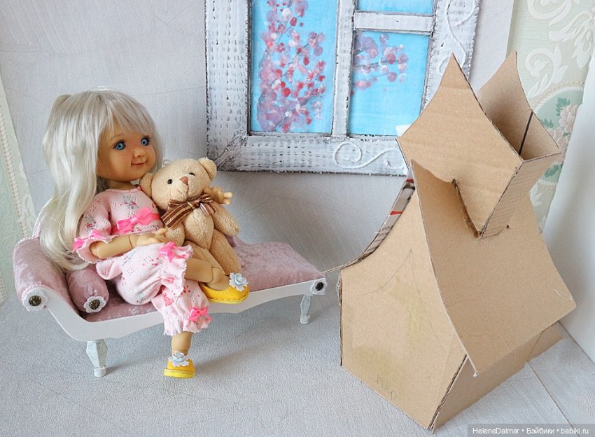 Домик для феечек - из того, что под руку попало