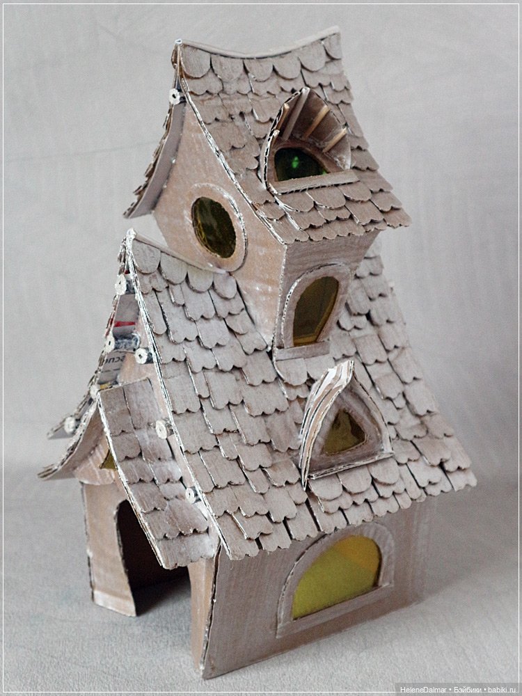 Домик для феечек - из того, что под руку попало (фото 7)