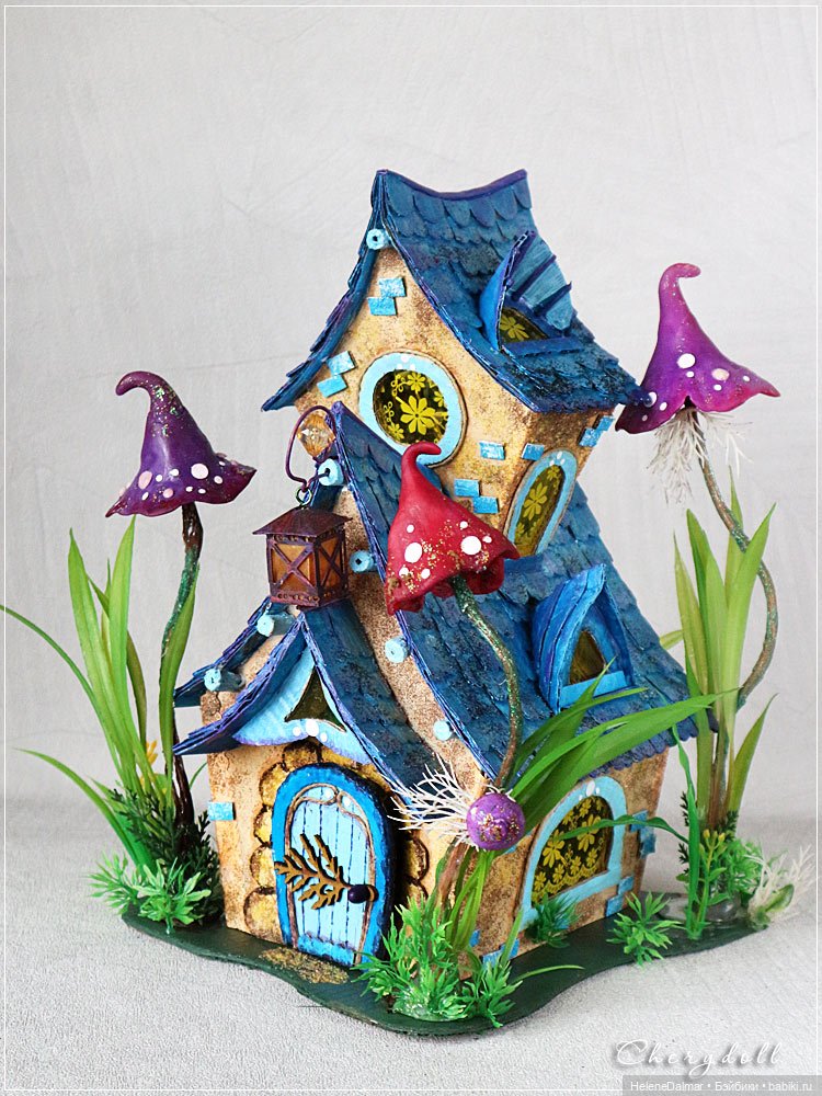 Домик для феечек - из того, что под руку попало