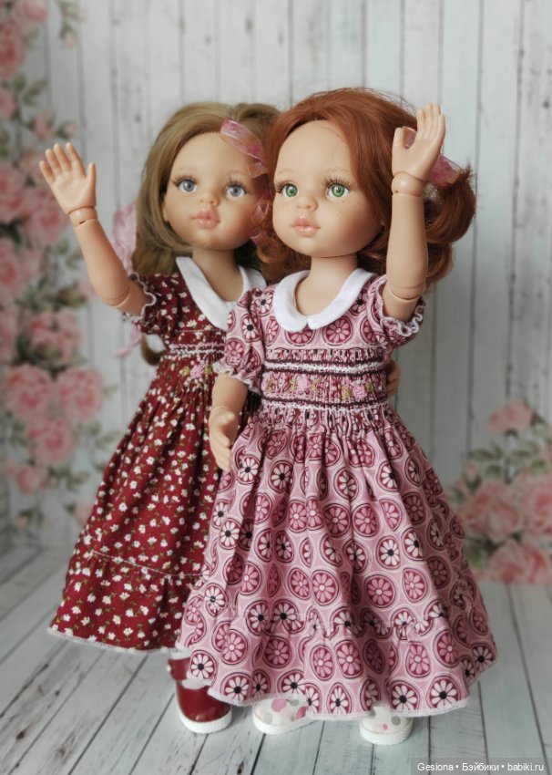 Новые платья с буфами — Одежда и обувь для кукол своими руками: фото