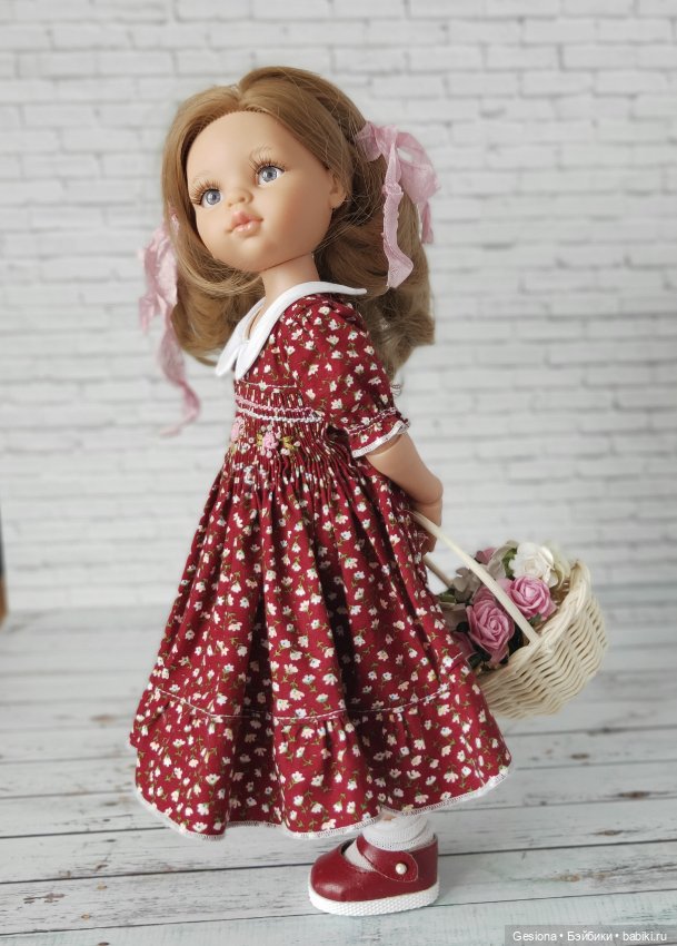 Новые платья с буфами — Одежда и обувь для кукол своими руками: фото (фото 10)