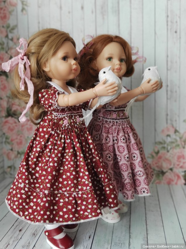 Новые платья с буфами — Одежда и обувь для кукол своими руками: фото