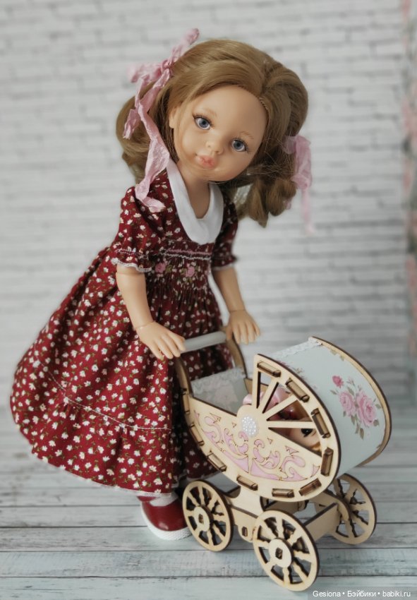 Новые платья с буфами — Одежда и обувь для кукол своими руками: фото