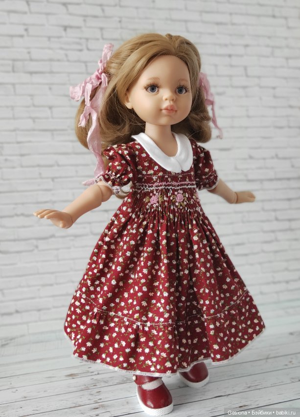 Новые платья с буфами — Одежда и обувь для кукол своими руками: фото