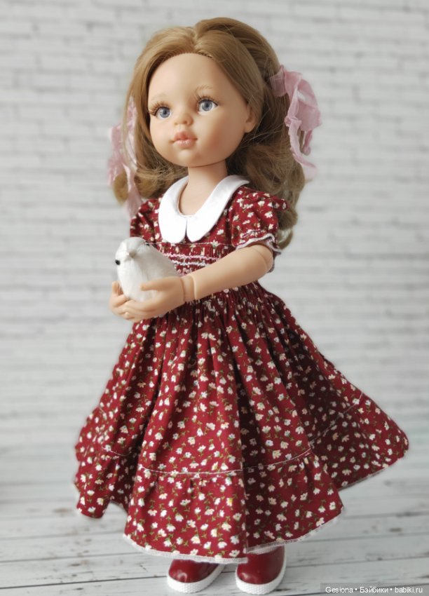 Новые платья с буфами — Одежда и обувь для кукол своими руками: фото (фото 5)