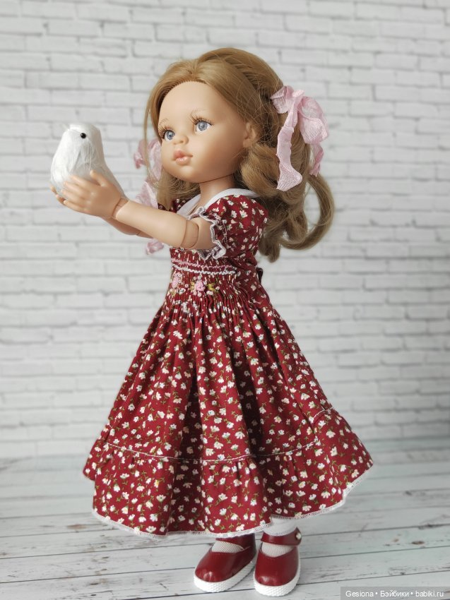 Новые платья с буфами — Одежда и обувь для кукол своими руками: фото (фото 7)