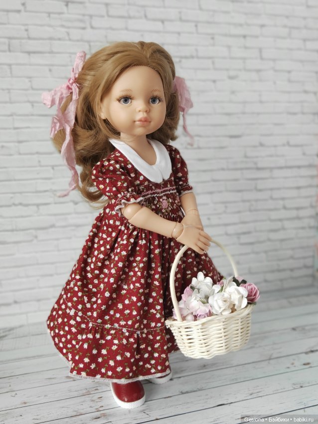 Новые платья с буфами — Одежда и обувь для кукол своими руками: фото (фото 9)