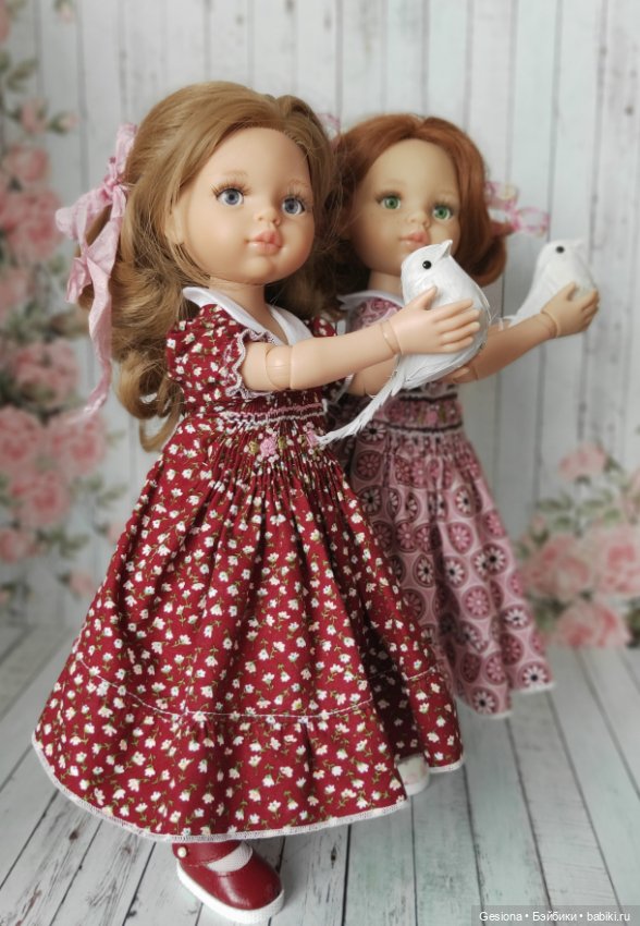 Новые платья с буфами — Одежда и обувь для кукол своими руками: фото
