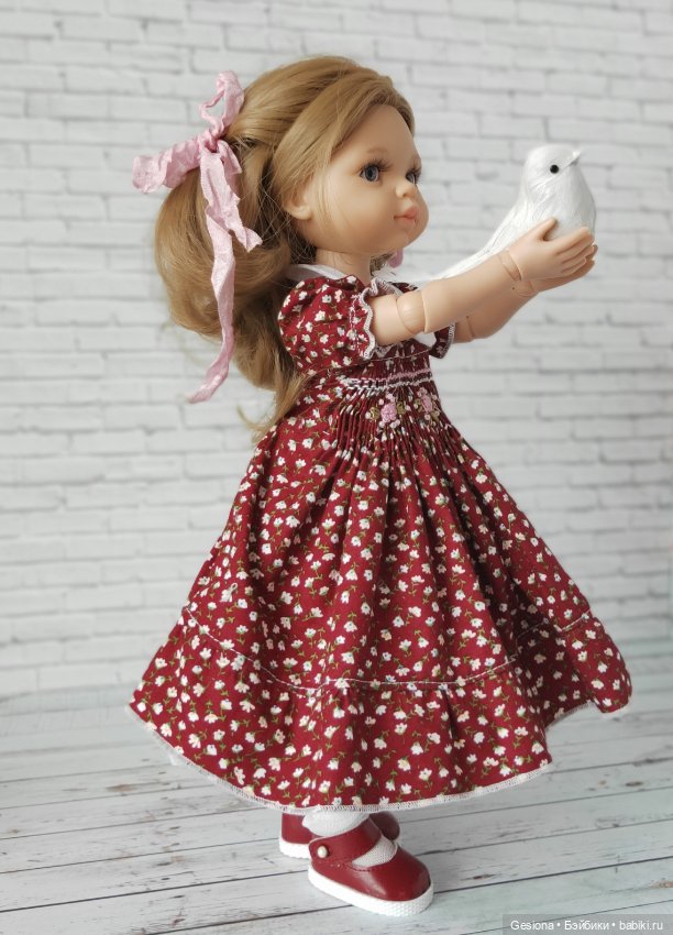 Новые платья с буфами — Одежда и обувь для кукол своими руками: фото (фото 8)