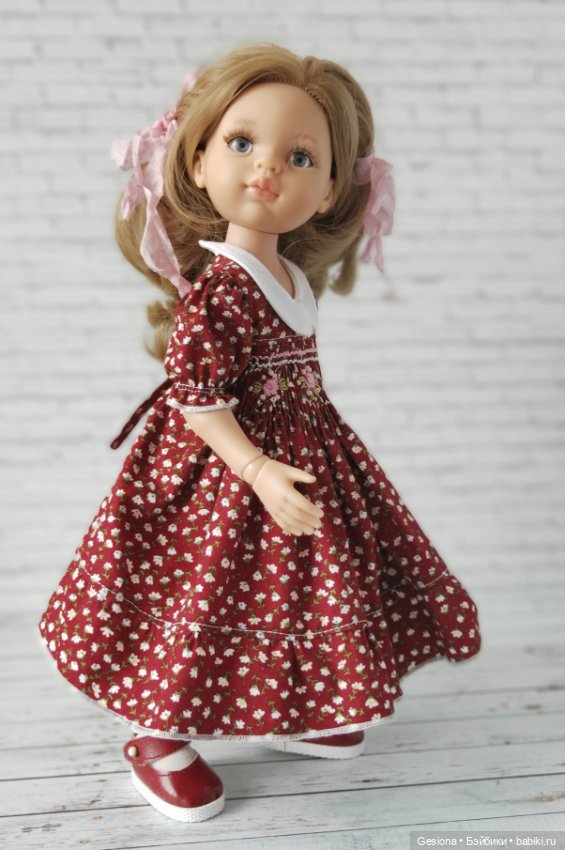 Новые платья с буфами — Одежда и обувь для кукол своими руками: фото (фото 3)