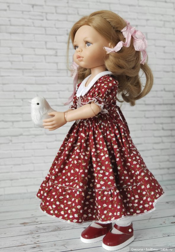 Новые платья с буфами — Одежда и обувь для кукол своими руками: фото (фото 6)