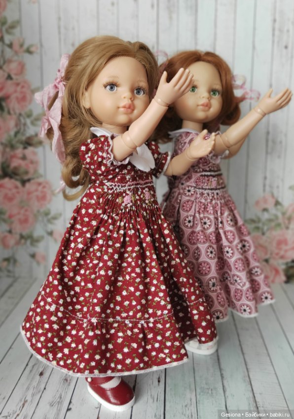 Новые платья с буфами — Одежда и обувь для кукол своими руками: фото