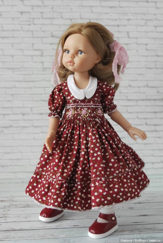 Новые платья с буфами — Одежда и обувь для кукол своими руками: фото (фото 4)