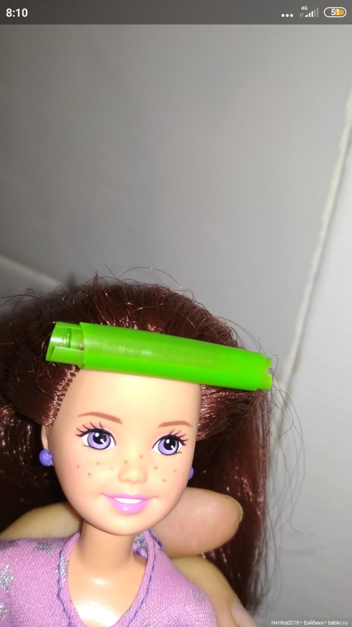 Укладка челки Барби — Куклы Barbie (Барби): Looks (фото 2)