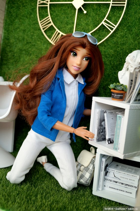 Красавица в работе — Куклы Disney Animators и Принцессы Диснея: Disney Store (фото 8)