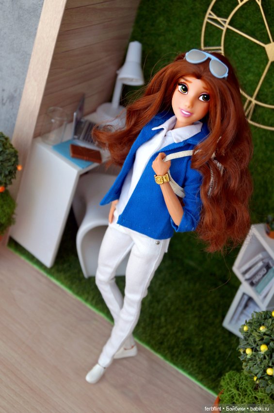 Красавица в работе — Куклы Disney Animators и Принцессы Диснея: Disney Store