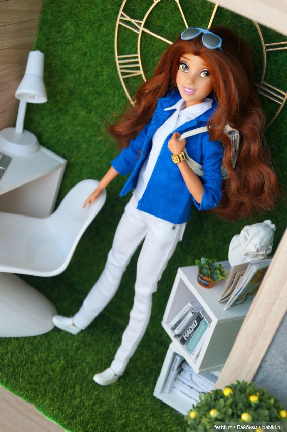 Красавица в работе — Куклы Disney Animators и Принцессы Диснея: Disney Store (фото 4)