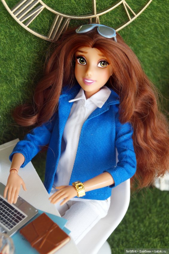 Красавица в работе — Куклы Disney Animators и Принцессы Диснея: Disney Store (фото 7)