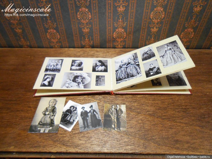 Кабинет в стиле 19 века — Мебель для кукол и домиков: фото