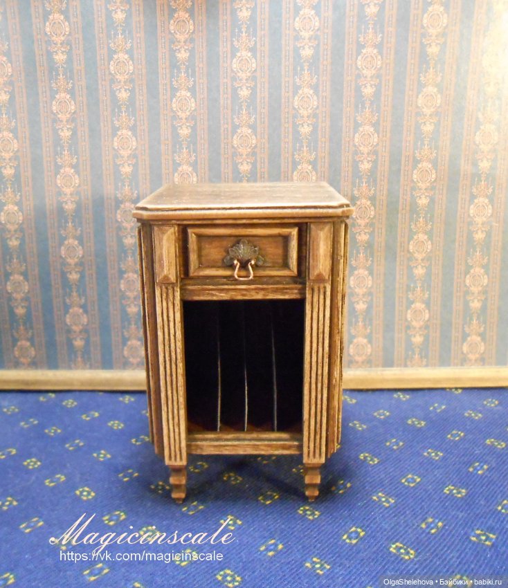 Кабинет в стиле 19 века — Мебель для кукол и домиков: фото