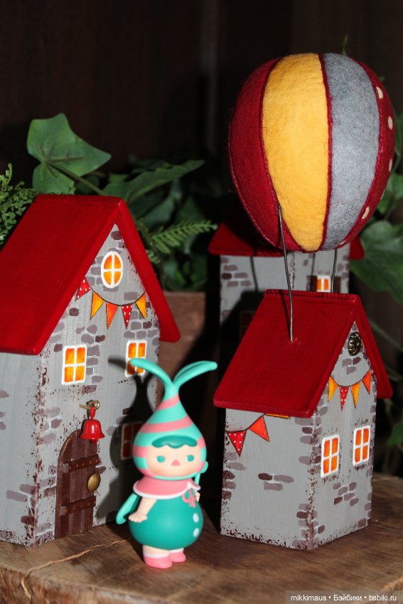 Домики и воздушный шар Глазуновой Анны (фото 4)