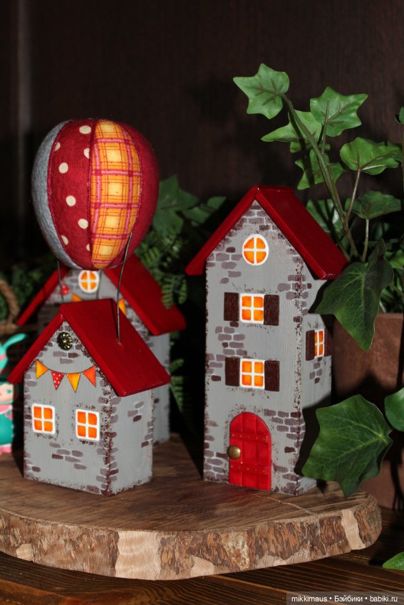 Домики и воздушный шар Глазуновой Анны (фото 8)