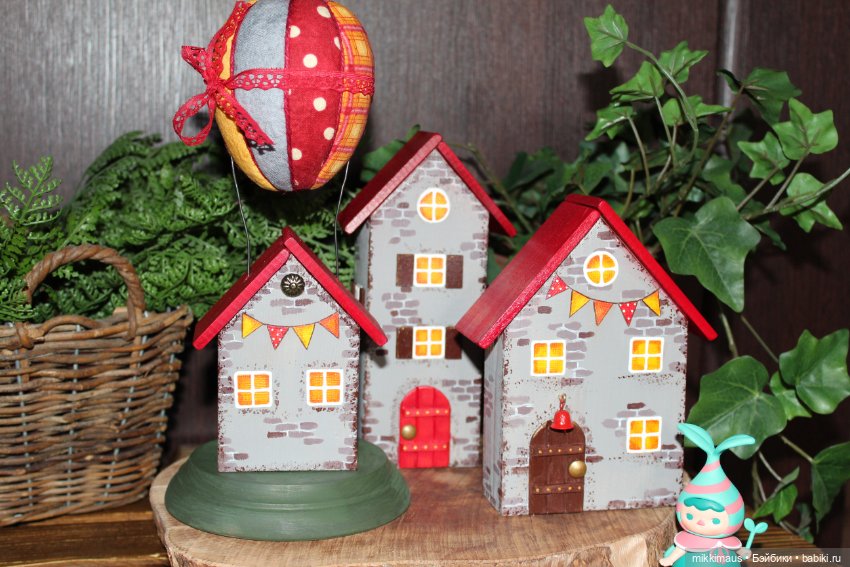 Домики и воздушный шар Глазуновой Анны (фото 2)