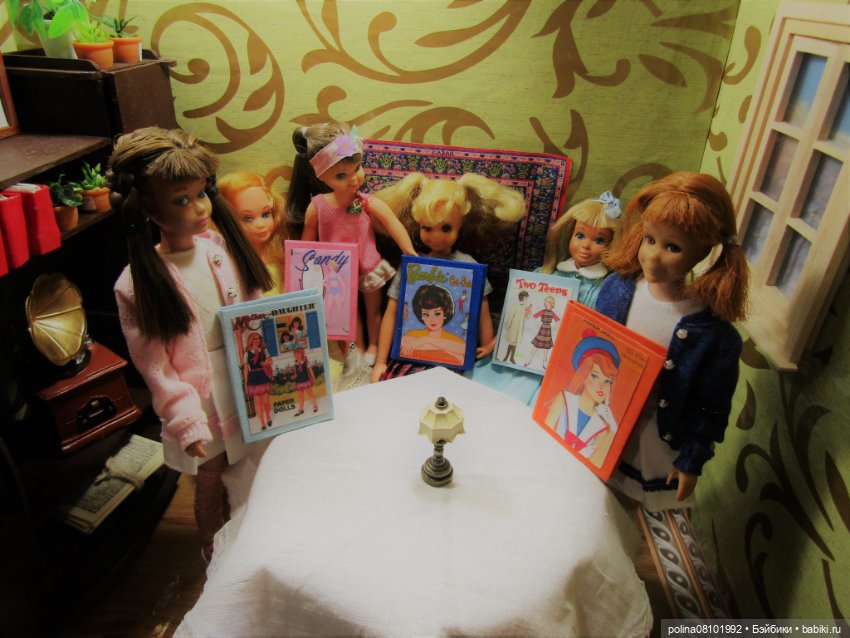 Наклейки с обложками винтажных бумажных кукол. Интересная находка на АлиЭкспресс (фото 2)