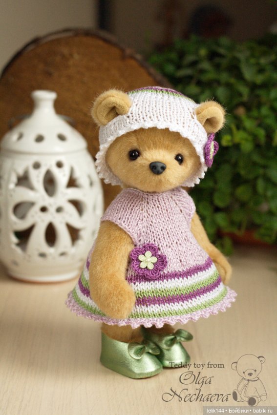 Тедди мишка Элла — Авторские мишки Тедди и друзья: фото