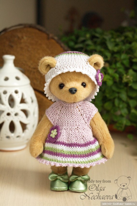 Тедди мишка Элла — Авторские мишки Тедди и друзья: фото (фото 3)