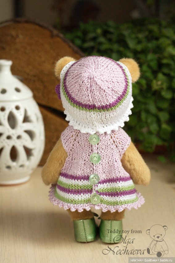 Тедди мишка Элла — Авторские мишки Тедди и друзья: фото (фото 5)