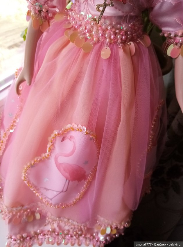 Розовый Фламинго — Одежда и обувь для кукол своими руками: фото (фото 4)