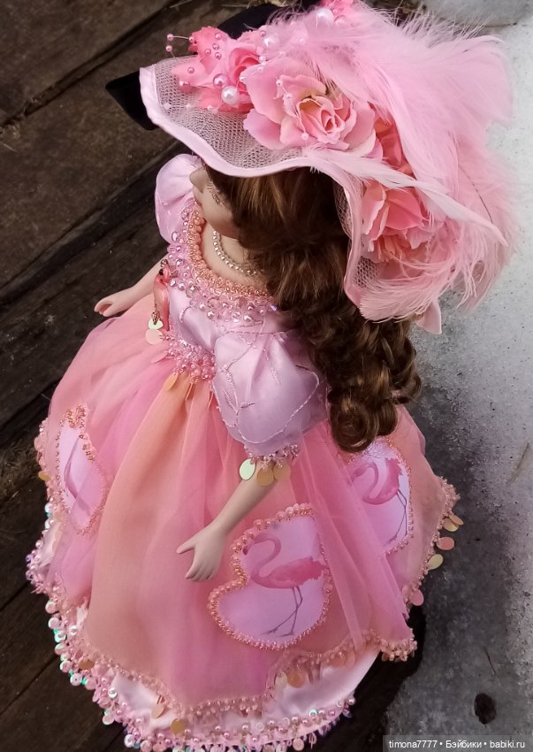 Розовый Фламинго — Одежда и обувь для кукол своими руками: фото