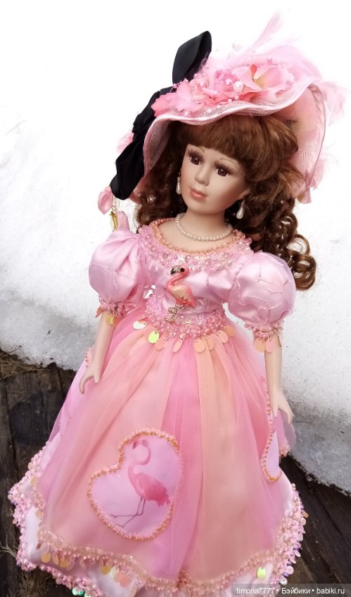 Розовый Фламинго — Одежда и обувь для кукол своими руками: фото (фото 9)