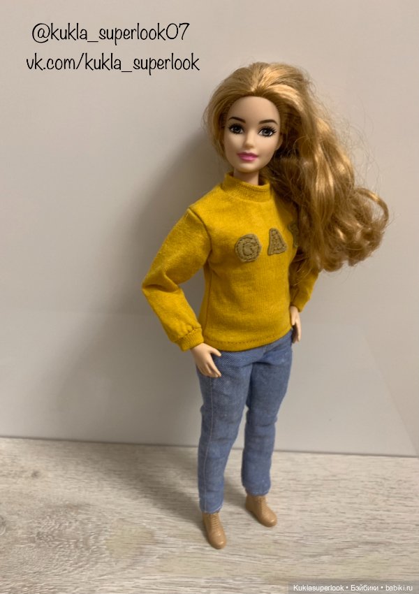 3 джемпера для Кена и пышки по одной выкройке (фото 4)