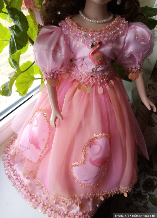 Розовый Фламинго — Одежда и обувь для кукол своими руками: фото (фото 6)