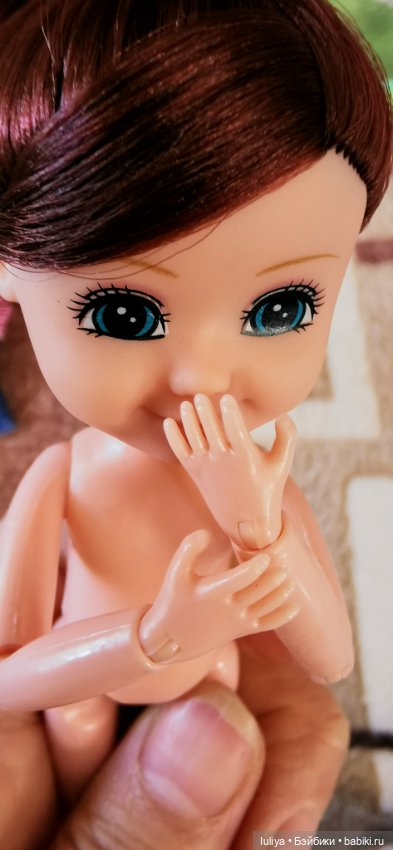 Игровушка с улыбкой ангелочка