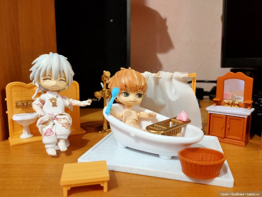 Ванная комната аналог Sylvanian Families (фото 2)